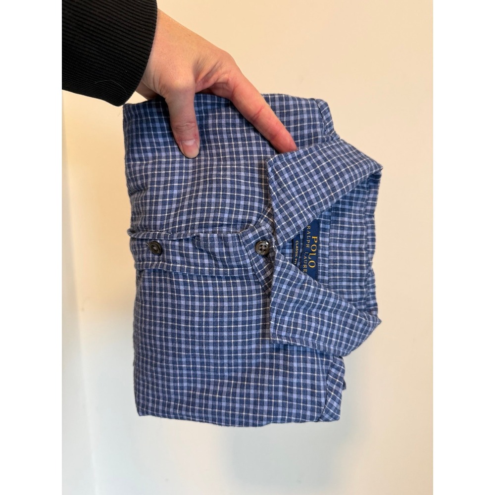 POLO RALPH LAUREN Blue‎ Heather Multi men's large classic fit